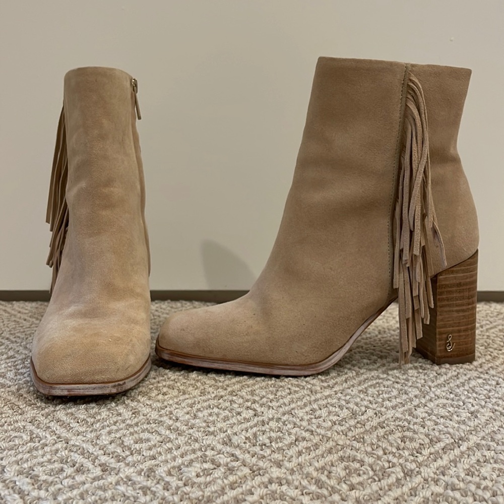 Sam Edelman Heeled Fringe Bootie